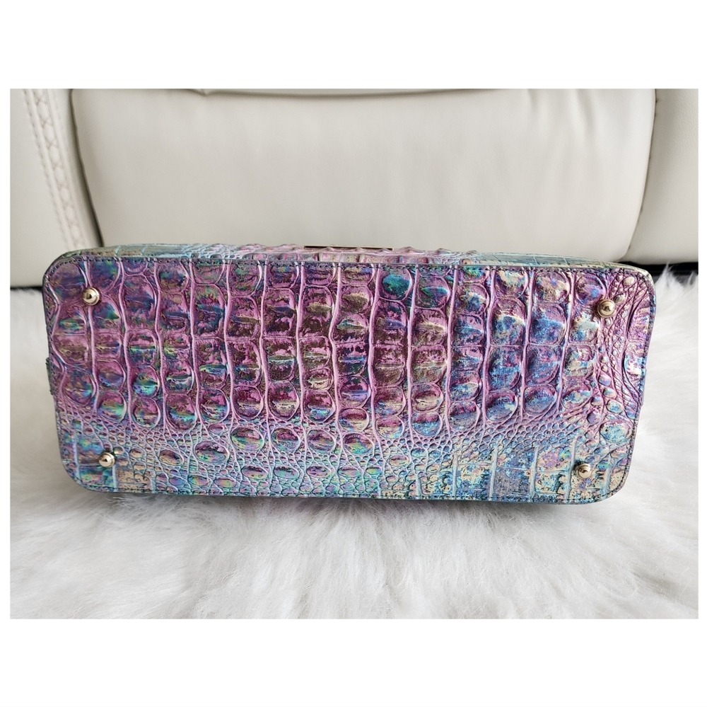 NWT Large Duxbury Satchel Visionary Delphine w/dustbag - Picture 7 of 14